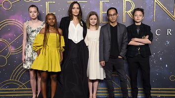 Angelina Jolie Shares How Her Kids Have Gotten 'Comfortable' With Red Carpets at 'Eternals' U.K. Premiere